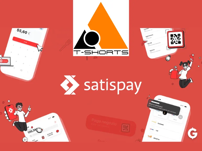 Satispay e T-ShortS
